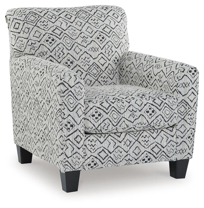 Hayesdale Black/Cream Accent Chair