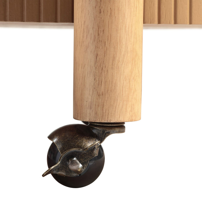 Beautiful Drew Bar Cart by Drew Barrymore, Warm Honey - new