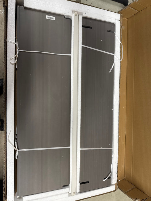 New Age Pet ECOFLEX Bunk Style Dog House, Large, Weatherproof and Easy to Clean, Elevated Floor for Ventilation, Quick Assembly, for Pets Up to 80lbs - open_box