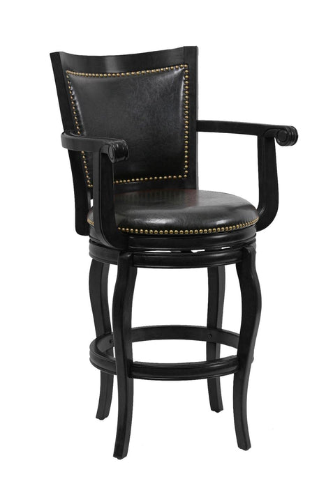 Boraam Jones 31" Swivel Bar Stool-Black, 29-Inch, 1-Pack - new