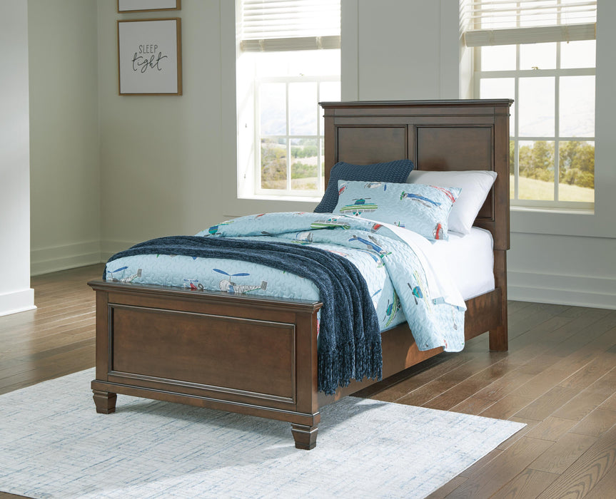 Danabrin Brown Danabrin Twin Panel Bed