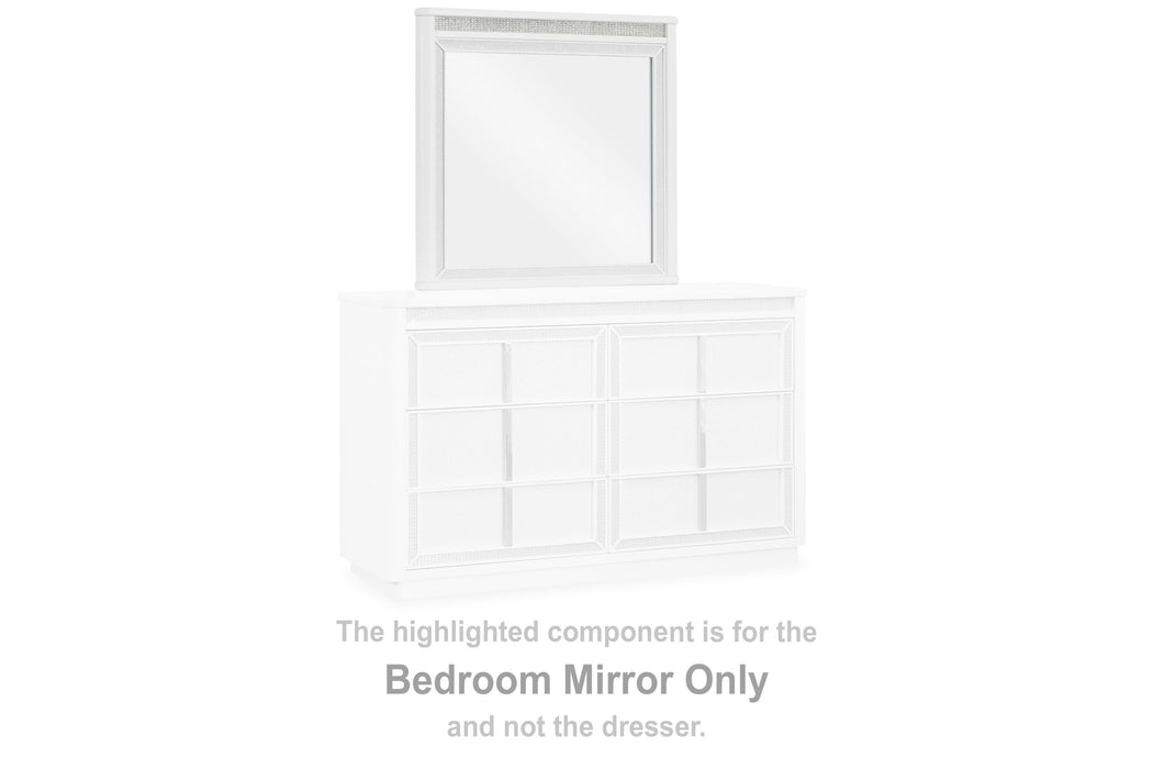 Chalanna White Bedroom Mirror