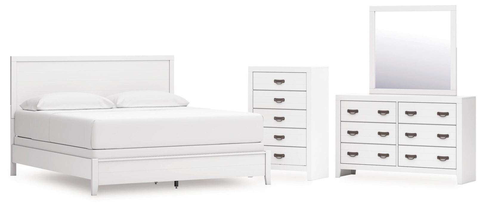 Binterglen White Bedroom Collection