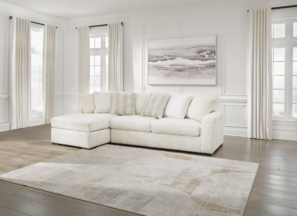 Chessington Ivory Chessington 2-Piece Sectional with Chaise