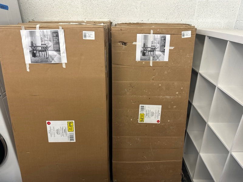 South Coast 56in Brown Writing Desk By: Threshold designed by Studio McGee - new