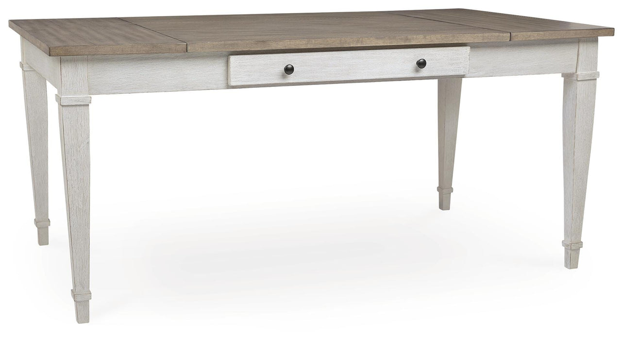 Skempton White/Light Brown Dining Collection