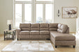Navi Fossil Navi 2-Piece Sectional Chaise Sleeper Sofa