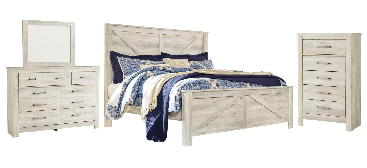 Bellaby Whitewash Panel Bedroom Collection