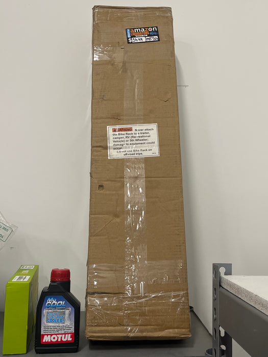 MaxxHaul 50025 Hitch Mount 2 Bike Rack For Cars, Trucks, SUV's, Minivans - 100 lb. Capacity - open_box