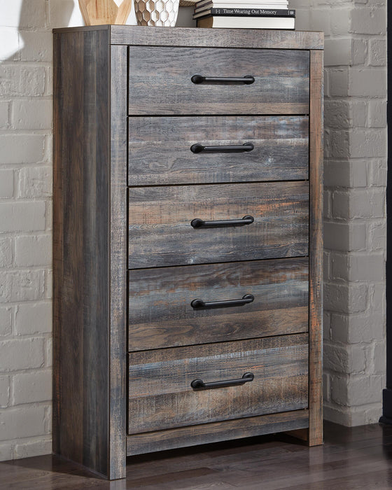 Drystan Multi Five Drawer Chest