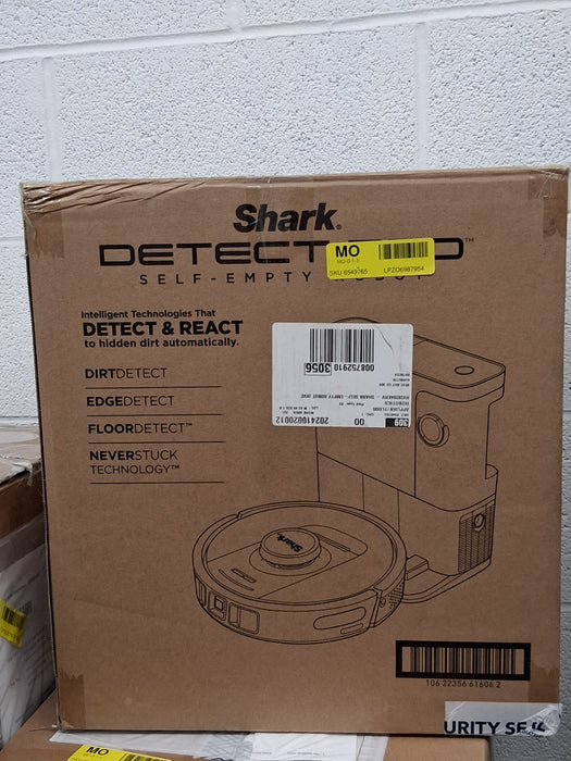 Shark PowerDetect NeverTouch Robot Vacuum & Mop, RV2820YE | 5 PowerDetect Technologies, NeverStuck, NeverTouch Base (Self-Empty 60-Day, Refill 30-Day, Pad Drying), 360° LiDAR