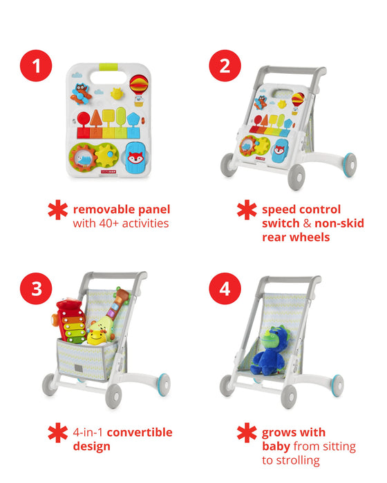 Skip Hop Baby Walker, Explore & More 4-in-1 Toy Walker - open_box