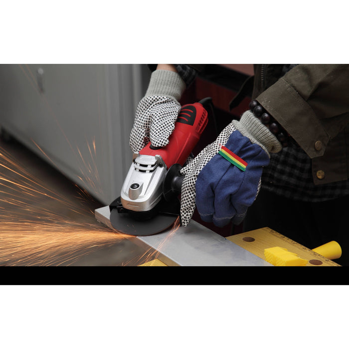 Hyper Tough AQ15003G Corded 4 1/2-Inch 120V, 6.0 AMP, Power Grinders, 11500 RPM - new