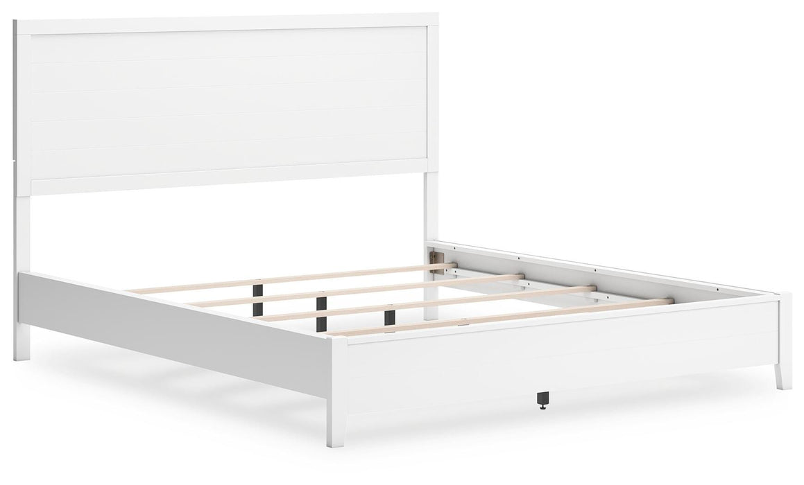 Binterglen White Binterglen California King Panel Bed