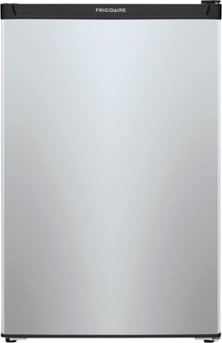 Frigidaire - 4.5 Cu. Ft. Mini Fridge with Top Freezer - Silver - display_model