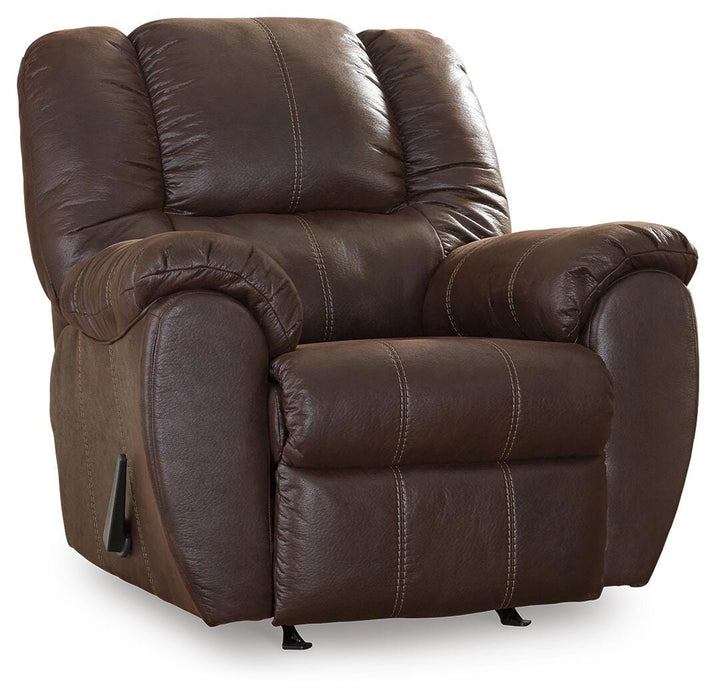 McGann Walnut Rocker Recliner
