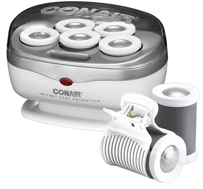 Conair Instant Heat Jumbo Roller Travel Hairsetter, 5 pc. - open_box
