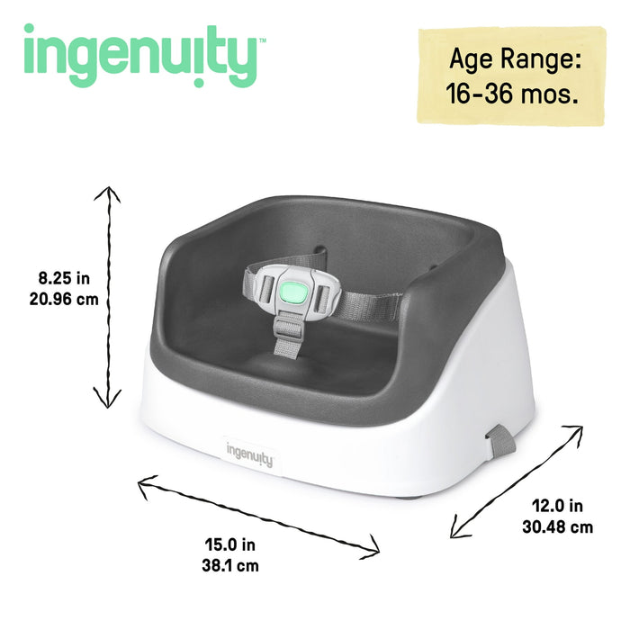 Ingenuity SmartClean Toddler Booster Seat - Slate - open_box