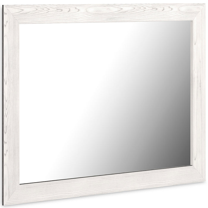 Gerridan White/Gray Bedroom Mirror