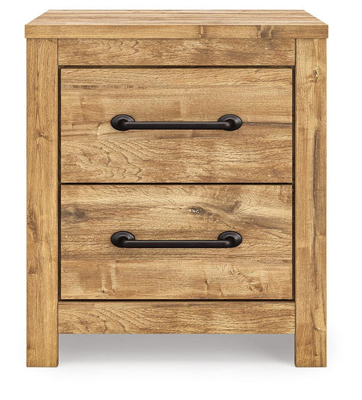 Branstony Brown Two Drawer Night Stand