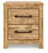 Branstony Brown Two Drawer Night Stand