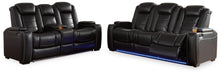 Party Time Midnight Party Time Sofa and Loveseat
