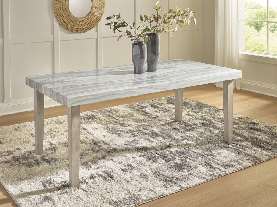 Karmenton Bisque Rectangular Dining Room Table