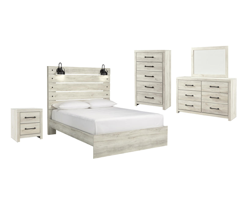 Cambeck Whitewash Panel Bedroom Collection