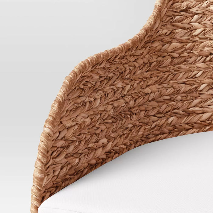 Landis Woven Backed Dining Chair with Cushion Natural - Threshold™ - new