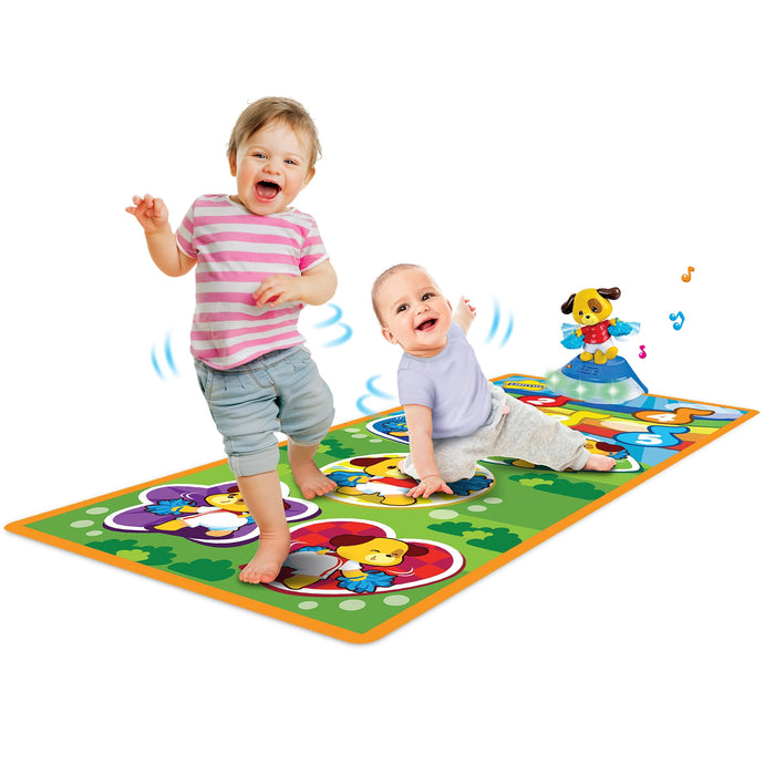 Little Virtuoso Dancing Dawgs Toddler Play Mat, Ages 18 Months to 5 Years - new
