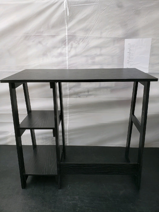 Mainstays Quick Assembly Desk, Black Finish - new
