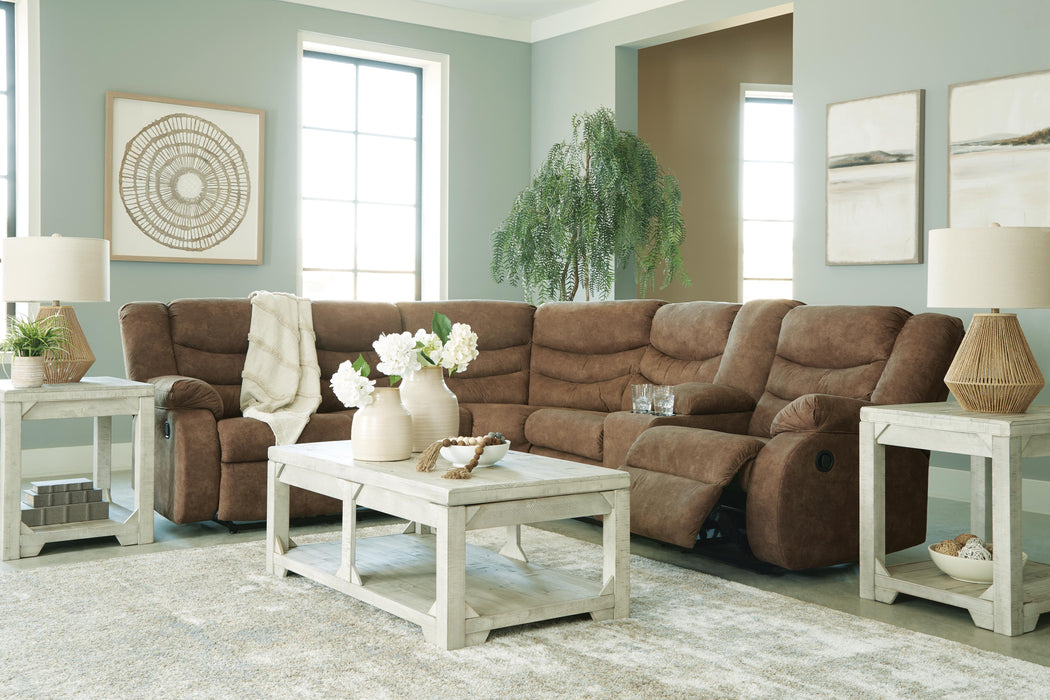 Partymate Brindle Partymate 2-Piece Reclining Sectional