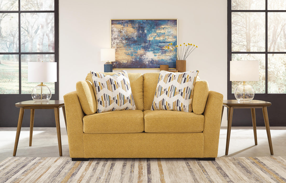 Keerwick Sunflower Loveseat