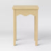 Wavy Accent Side Table Natural - Room Essentials™