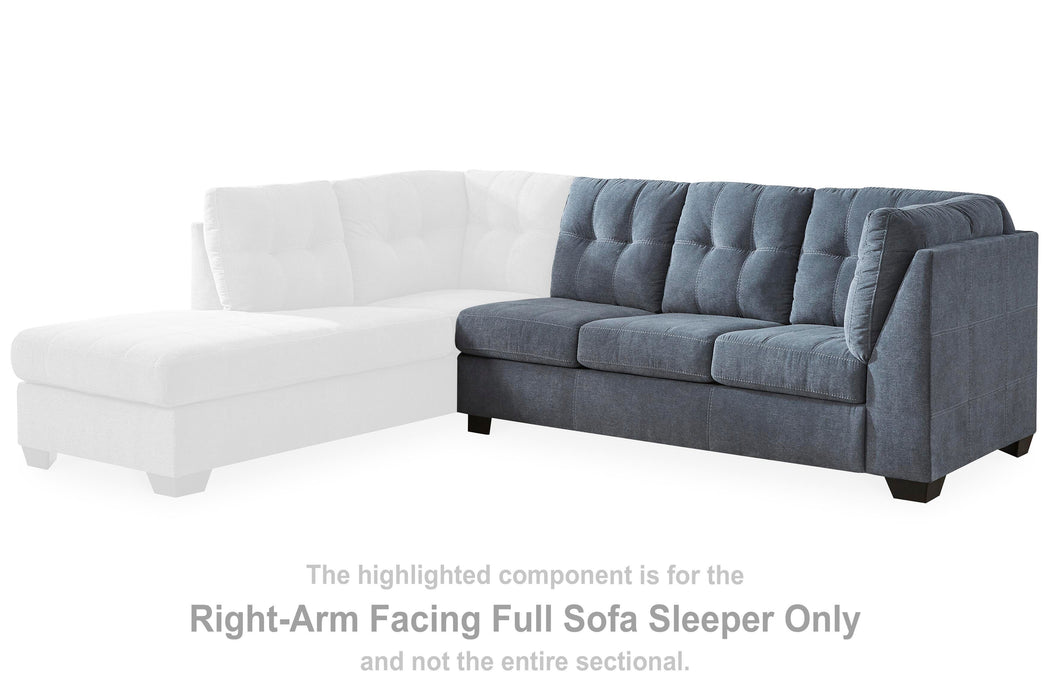 Marleton Denim Living Room Collection