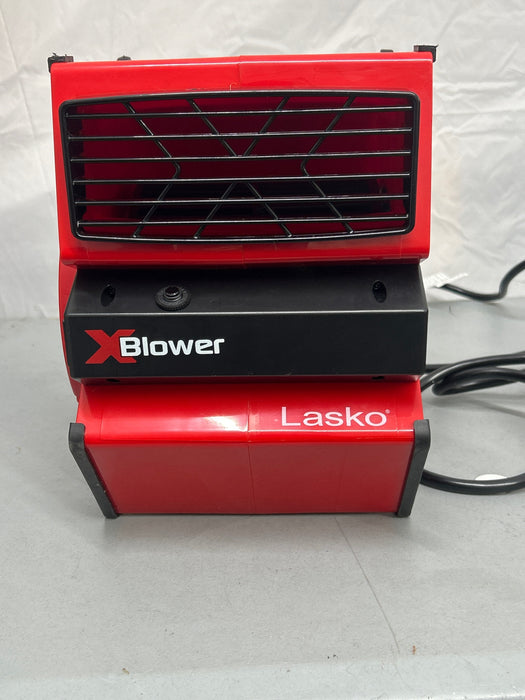 Lasko 11" X-Blower Multi-Position Utility Blower Fan with USB Port, Red, X12900 - use_like_new