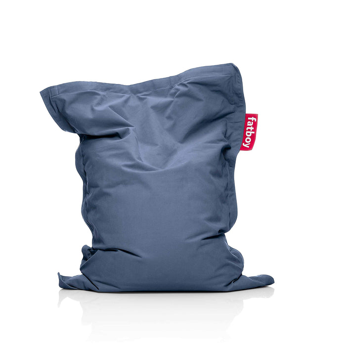 Fatboy Junior Stonewashed Bean Bag Chair, Blue - new