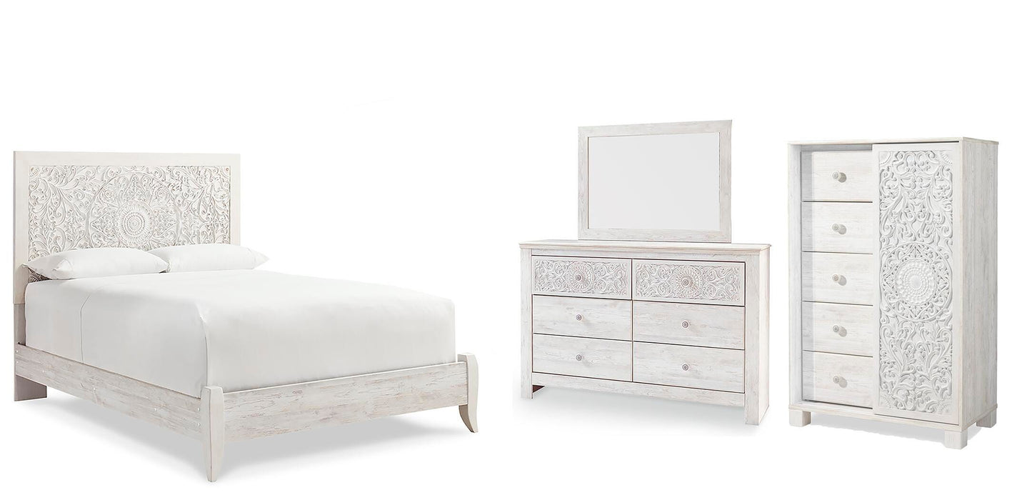 Paxberry Whitewash Bedroom Collection