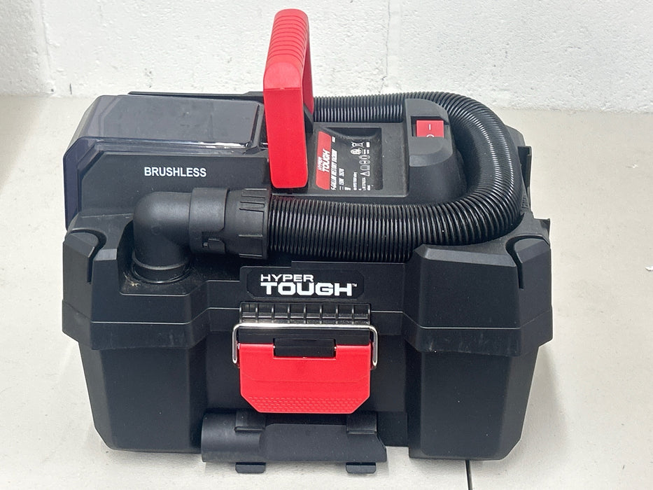 Hyper Tough 1.5 Gallon Wet Dry Vac, 20V Max, Brushless Motor, Cordless, Battery and Charger Included - new