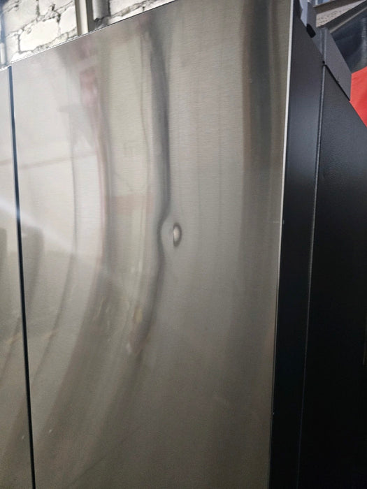 Samsung - Bespoke 29 Cu. Ft. 4-Door Flex French Door Refrigerator with Beverage Center - Stainless Steel - open_box