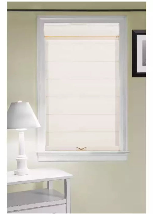 Achim Importing Cordless Celestial Sheer Double Layered Shade - Linen - 34 x 72 in. - new