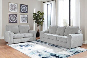 Twin Harbor Pewter Living Room Collection