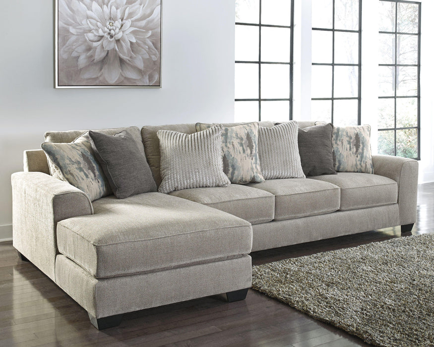 Ardsley Pewter Ardsley 2-Piece Sectional with Chaise