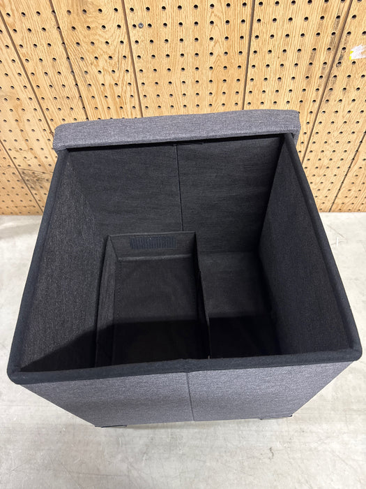 StorageBud Storage Ottoman for Bedroom End of Bed, Fabric Storage Bench, Large Storage Ottoman Bench, Entryway Bench with Storage - open_box