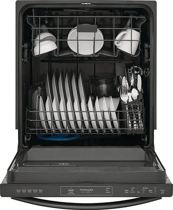 Frigidaire - Gallery 24" Built-In Dishwasher with MaxBoost Dry Technology, 52dba - Black Stainless Steel - new