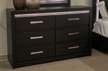 Shoralli Black Bedroom Furniture Pieces