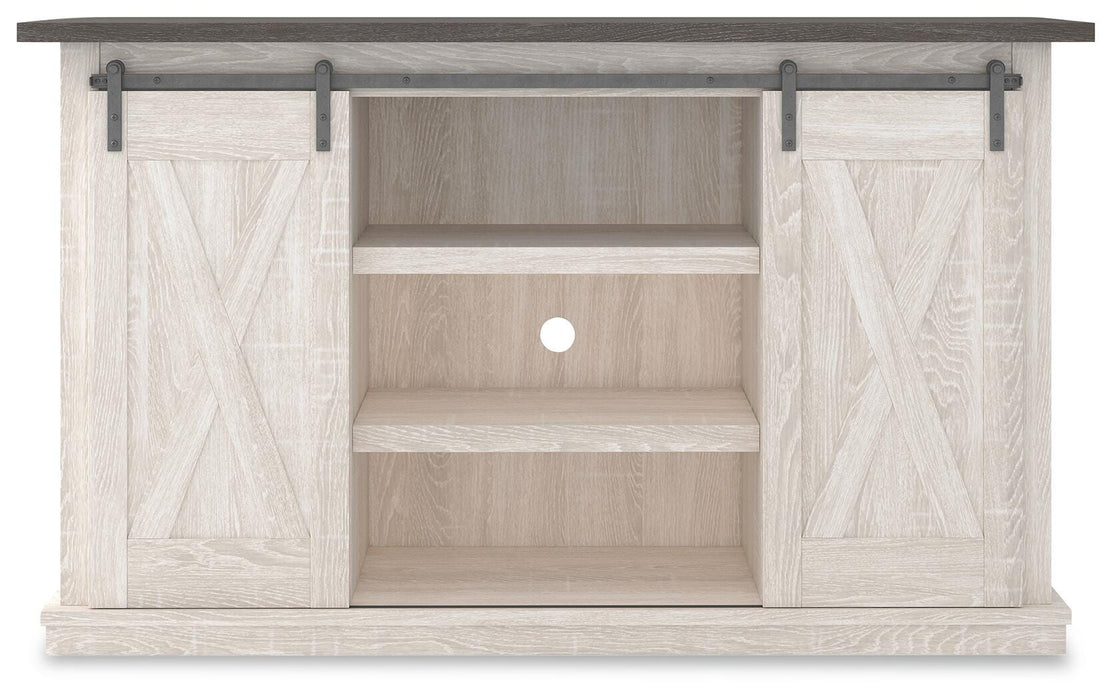 Dorrinson Two-tone Medium TV Stand