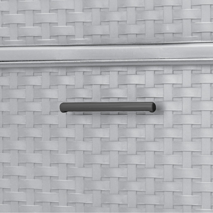 Sterilite 3 Weave Drawer Unit Cement -