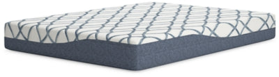 10 Inch Chime Elite 2.0 White/Blue Mattress