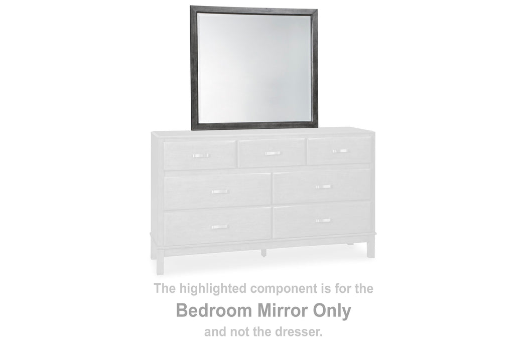 Caitbrook Gray Bedroom Mirror